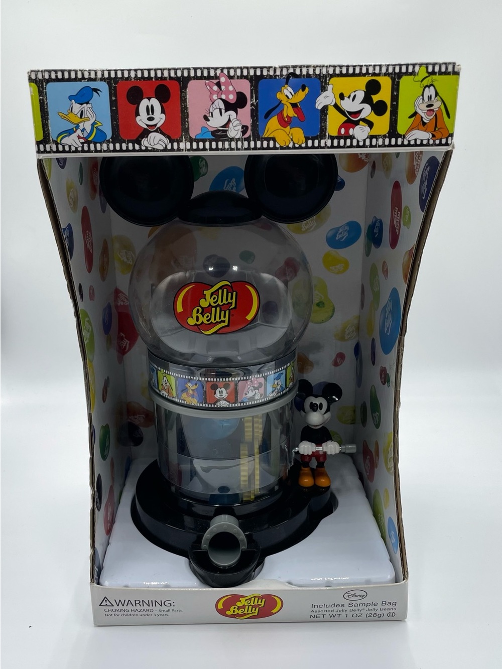 NIB Jelly Belly x Disney Mickey Mouse Candy Dispenser - Black